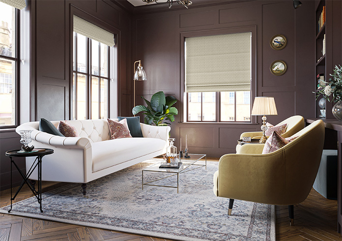 Ariel, Thyme - Roman Blind - Image 6